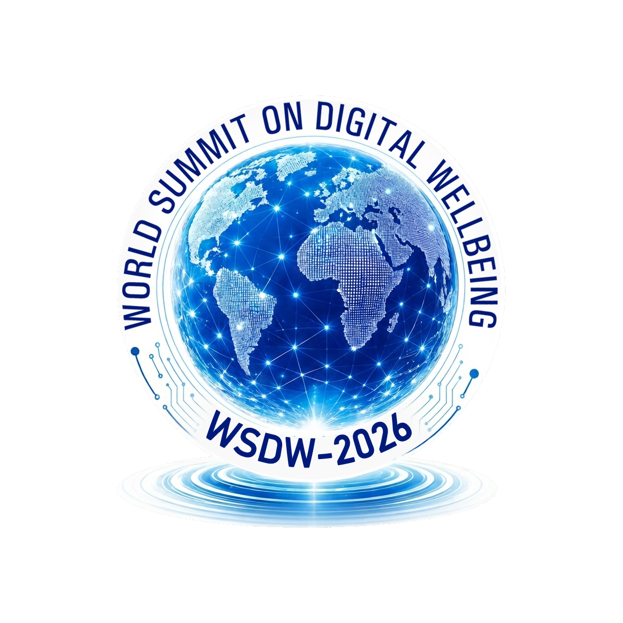 WSDW 2026 logo: World Summit on Digital Wellbeing